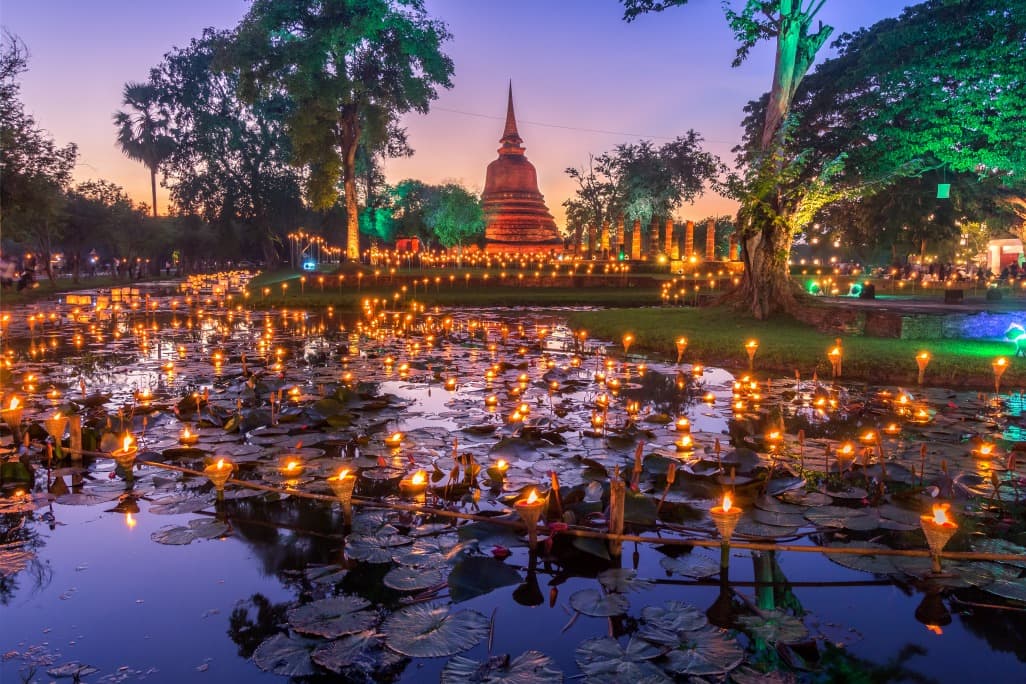 Loy Krathong, le festival des lumières