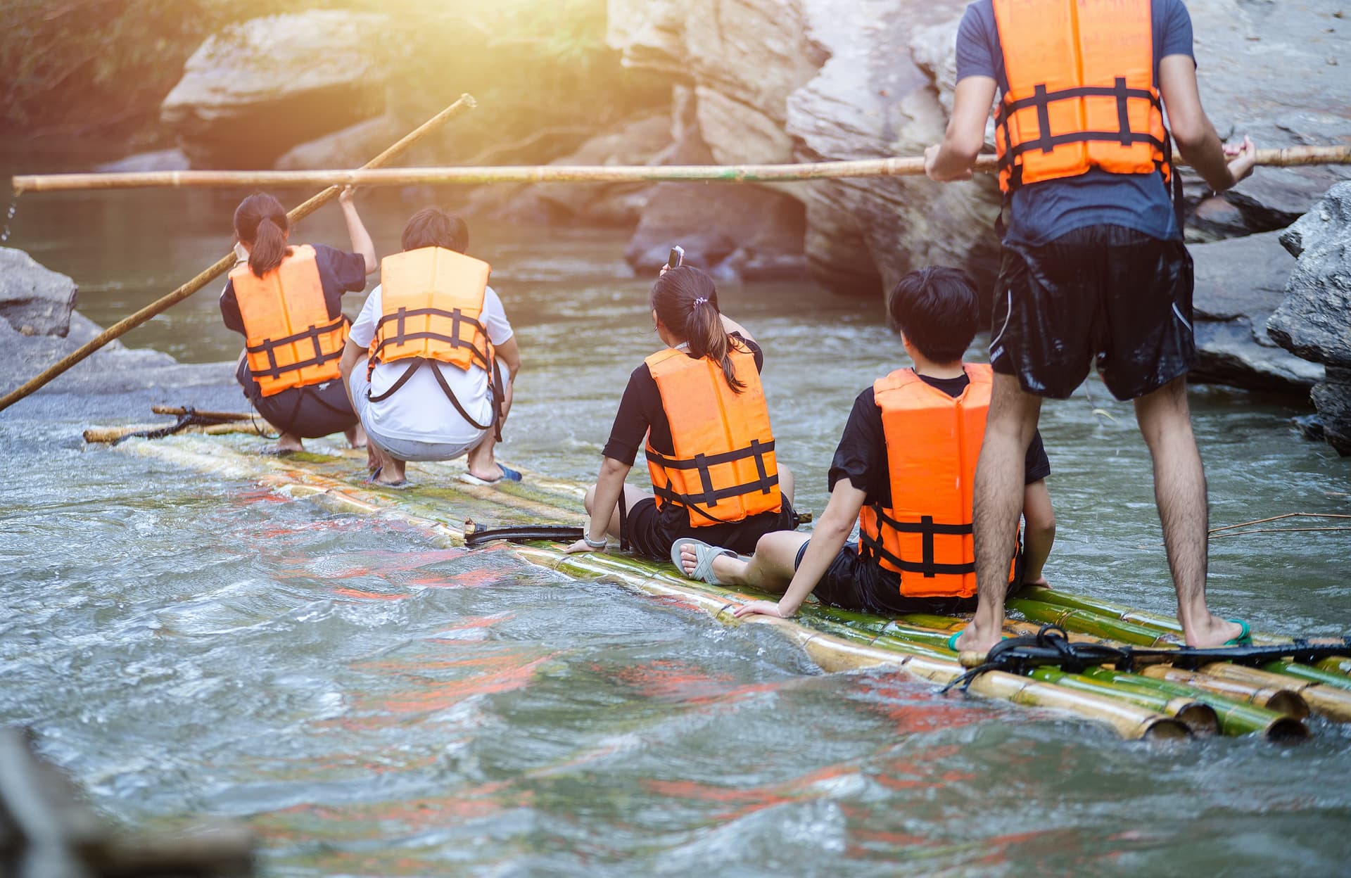 Bamboo Rafting à Chiang Mai